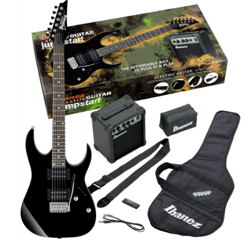 electric guitar starter pack from ibanez with tremolo bar