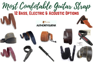 Most Comfortable Guitar Strap. 12 Reliable Options
