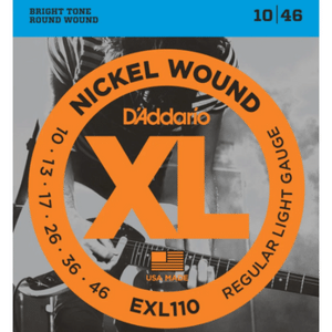 XL nickel wound steel strings