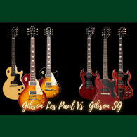 Gibson Vs SG professional guitars