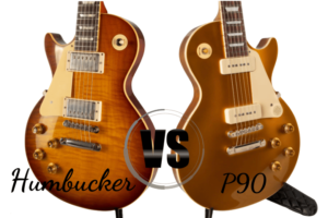 Humbucker vs P90 guitar pickups. What are the differences? What's best for you?