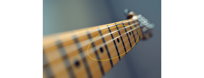 guitar fret markings